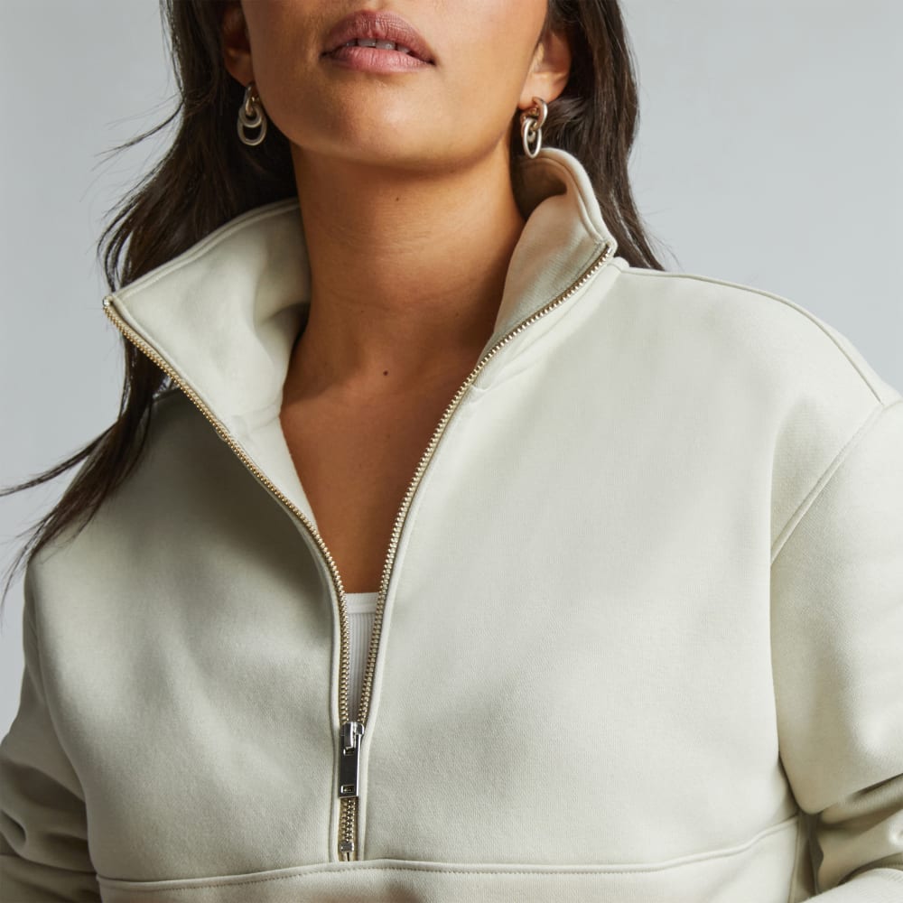 The ReTrack Half-Zip Sweatshirt | Pelican