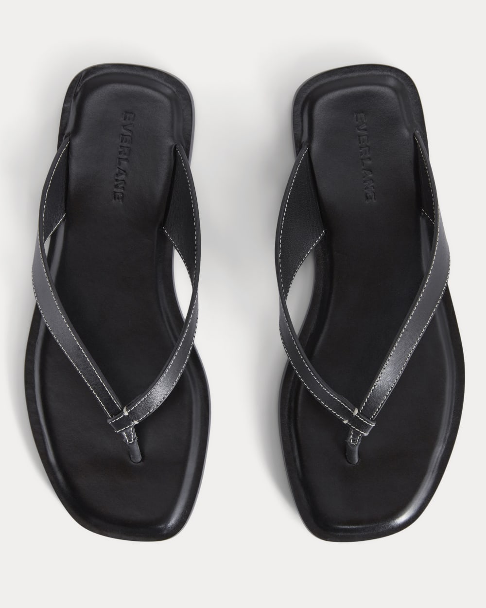The Leather Flip Flop |  Black