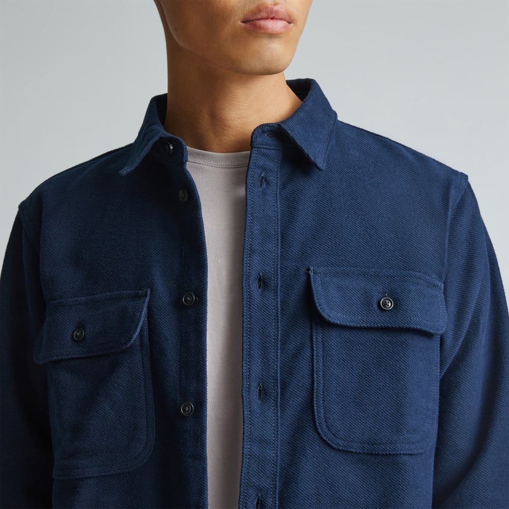 The Heavyweight Overshirt | Uniform | Deep Navy