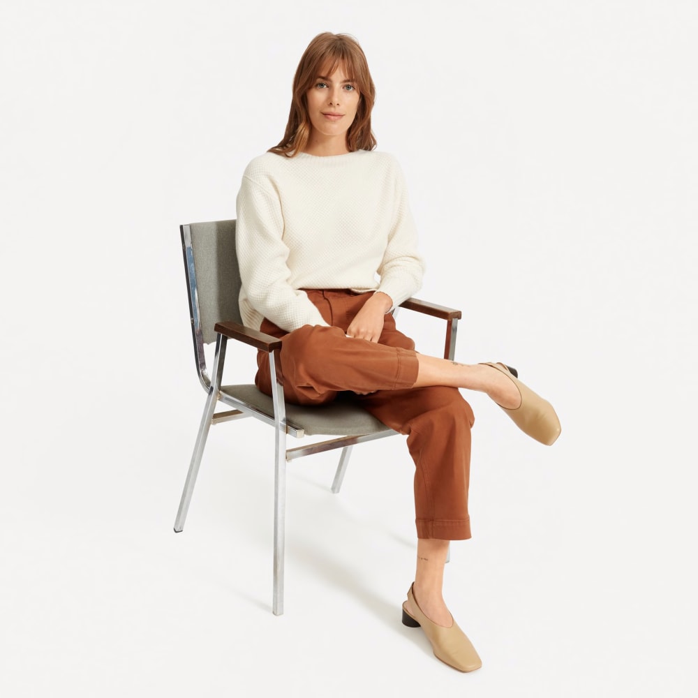 The Straight-Leg Crop | Cocoa Brown | Short