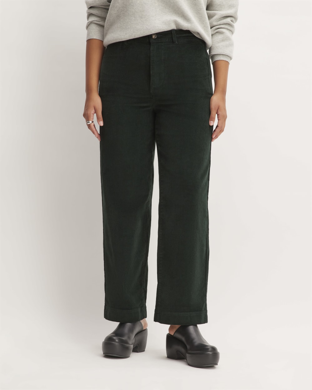 The Corduroy Wide-Leg Pant | Scarab