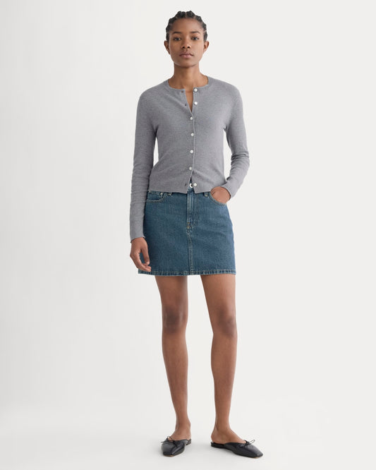 The Denim Mini Skirt | Deep Atlantic