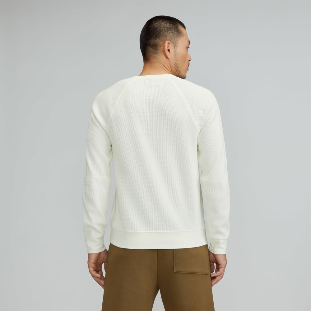 The Waffle Long-Sleeve Crew Tee | Off-White