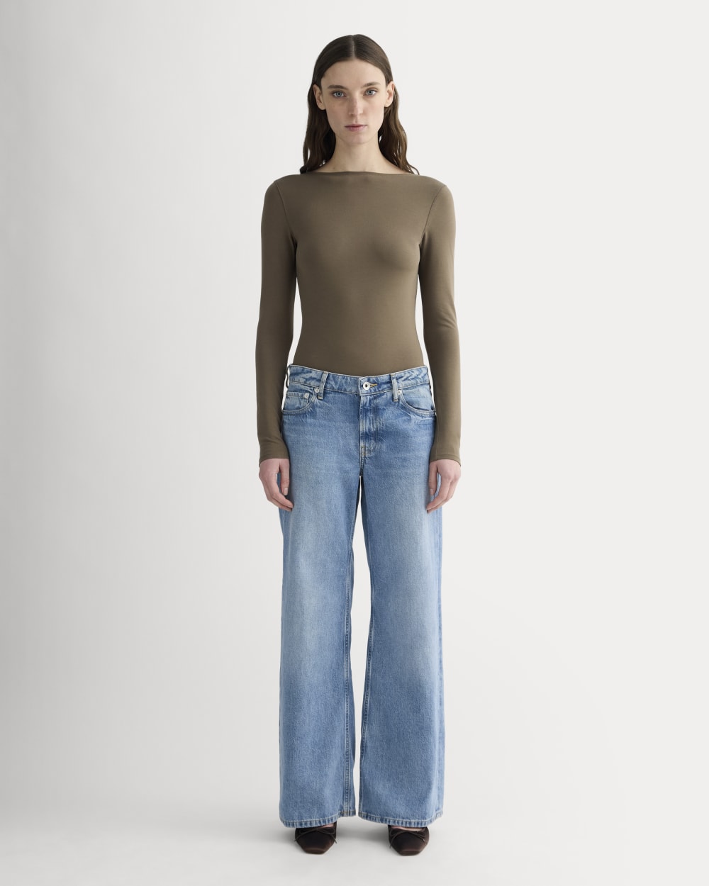 The Form Ballet Bodysuit | Deep Taupe