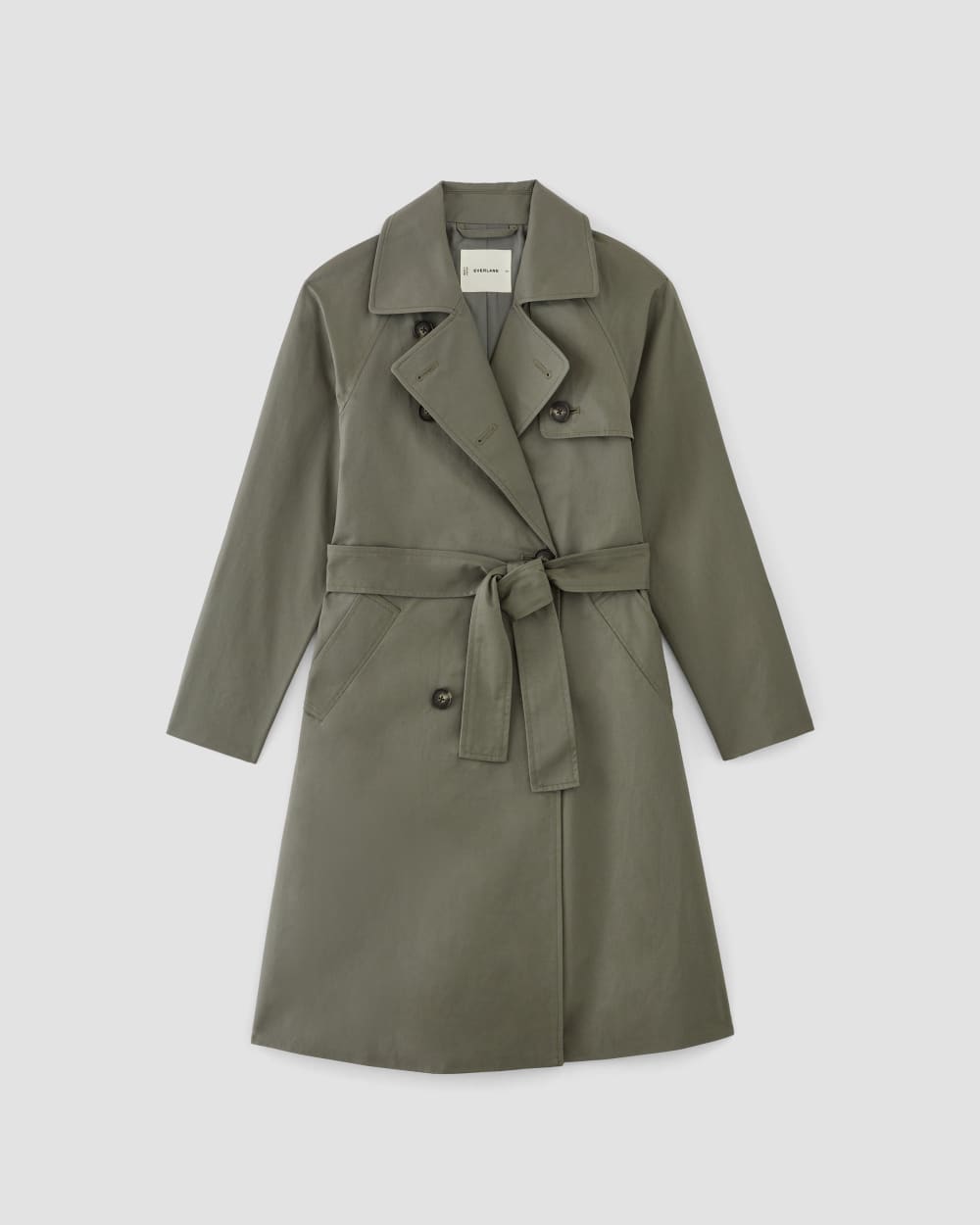 The Trench Coat | Pewter Green