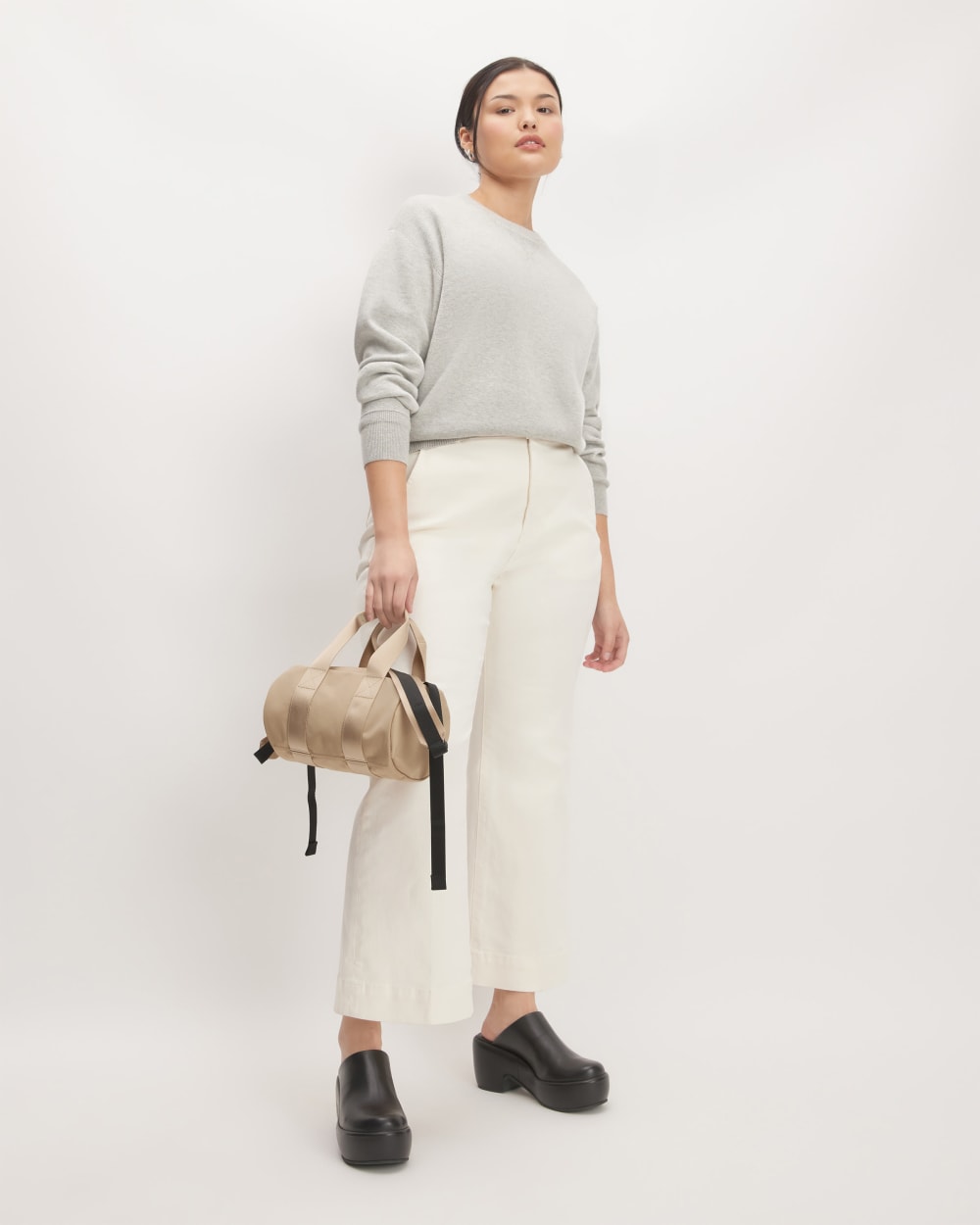The Recycled Nylon Crossbody | Khaki