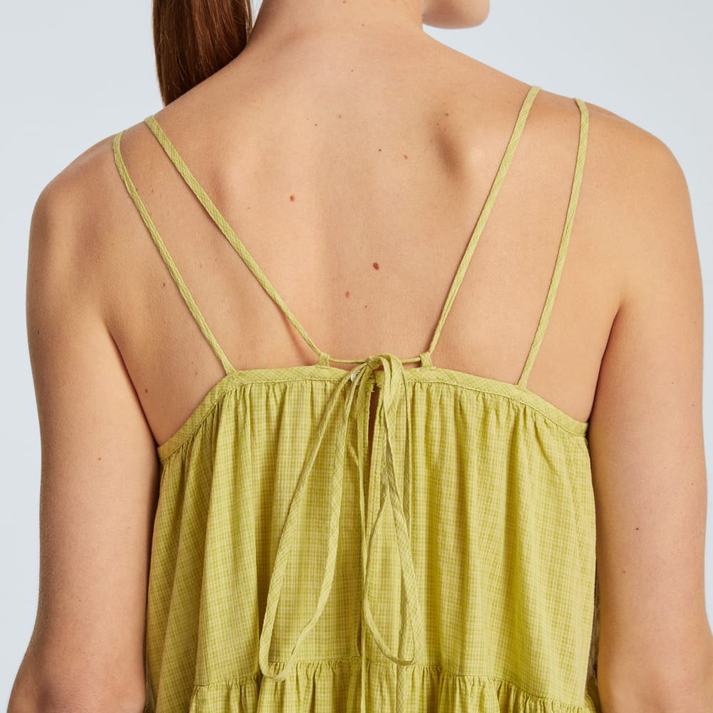 The Billow Tiered Maxi Dress | Pickled Pepper Plaid