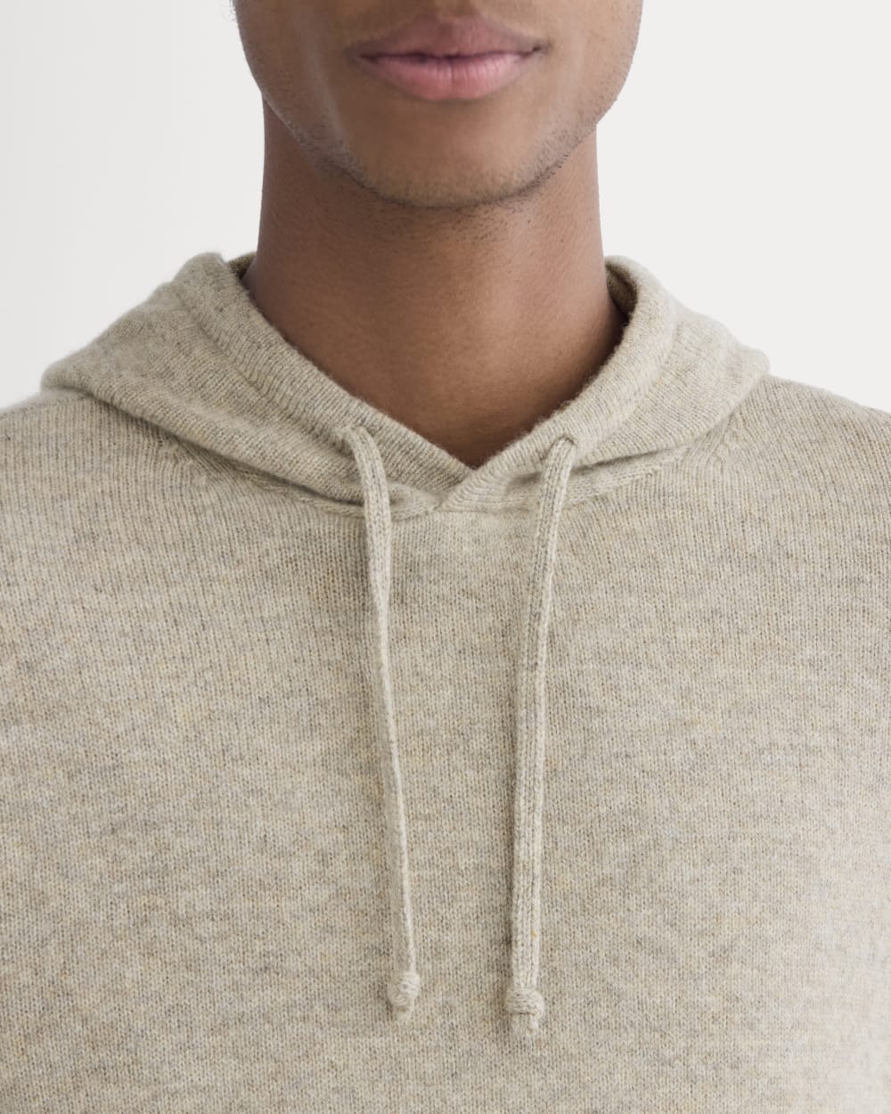 The Felted Merino Hoodie | Heather Gravel