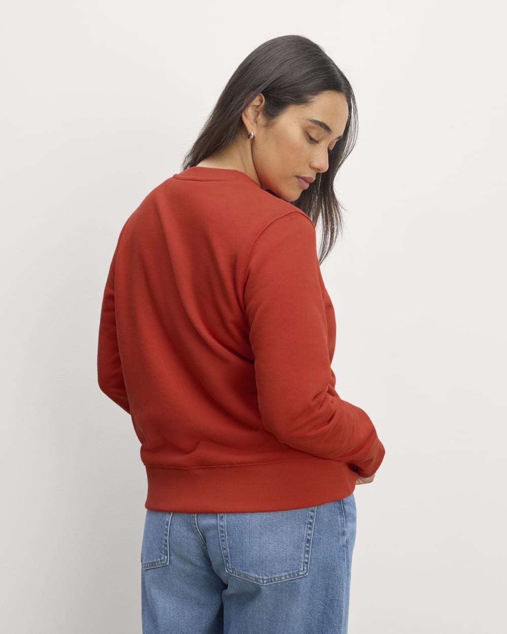 The Off-Duty Terry Crew | Poppy Red