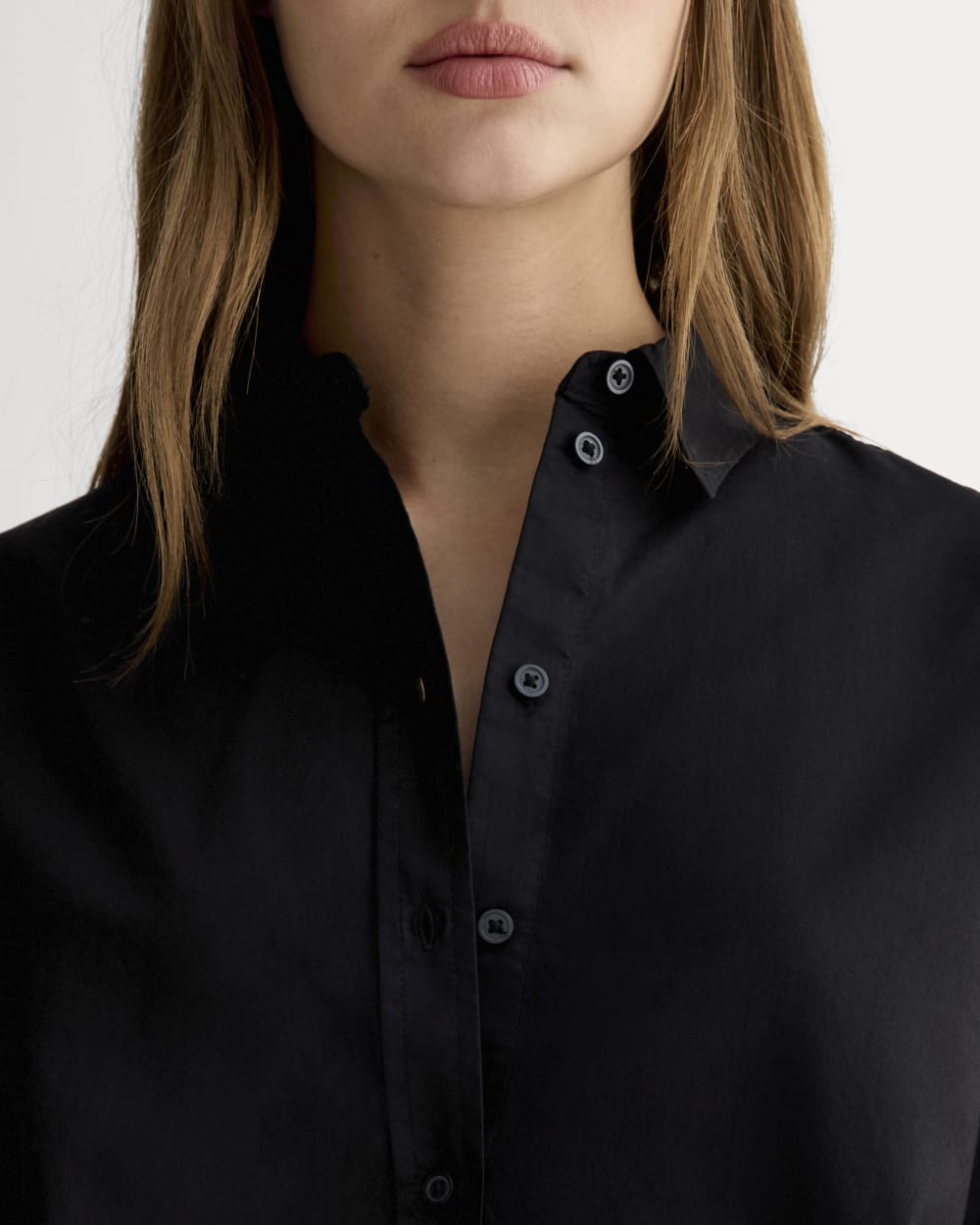 The Must-Have Shirt in Silky Cotton | Black