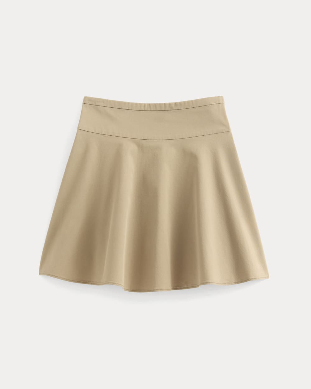 The Circle Mini Skirt | Warm Trench