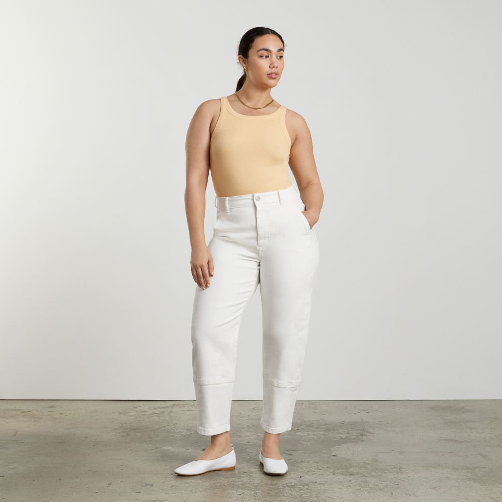 The Pima Micro-Rib Short Tank | Melon