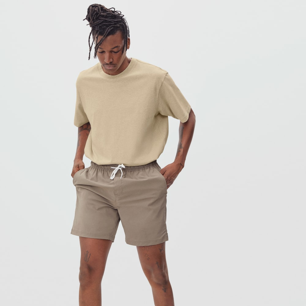 The Premium-Weight Relaxed Crew | Uniform | Heathered Cashew