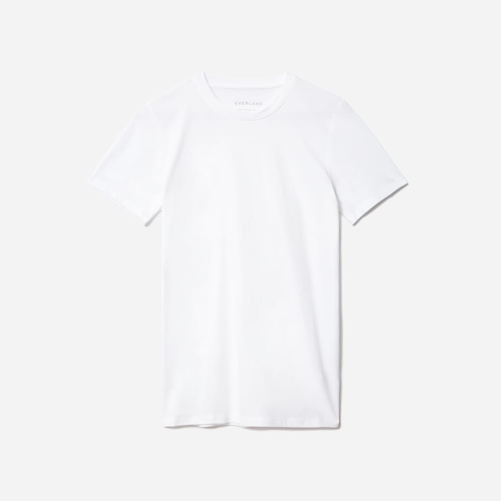 The Organic Cotton Crew Tee | White