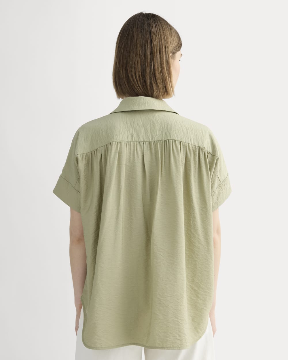 The Square Shirt in SoftLuxe | Eucalyptus