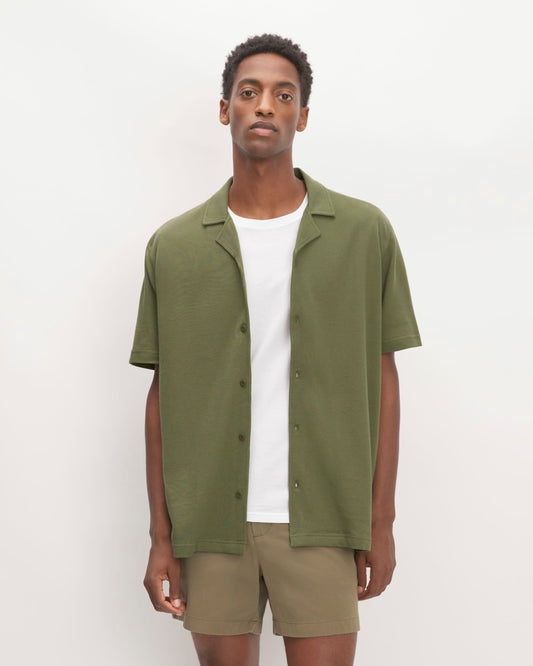 The Pique Short-Sleeve Shirt | Kalamata