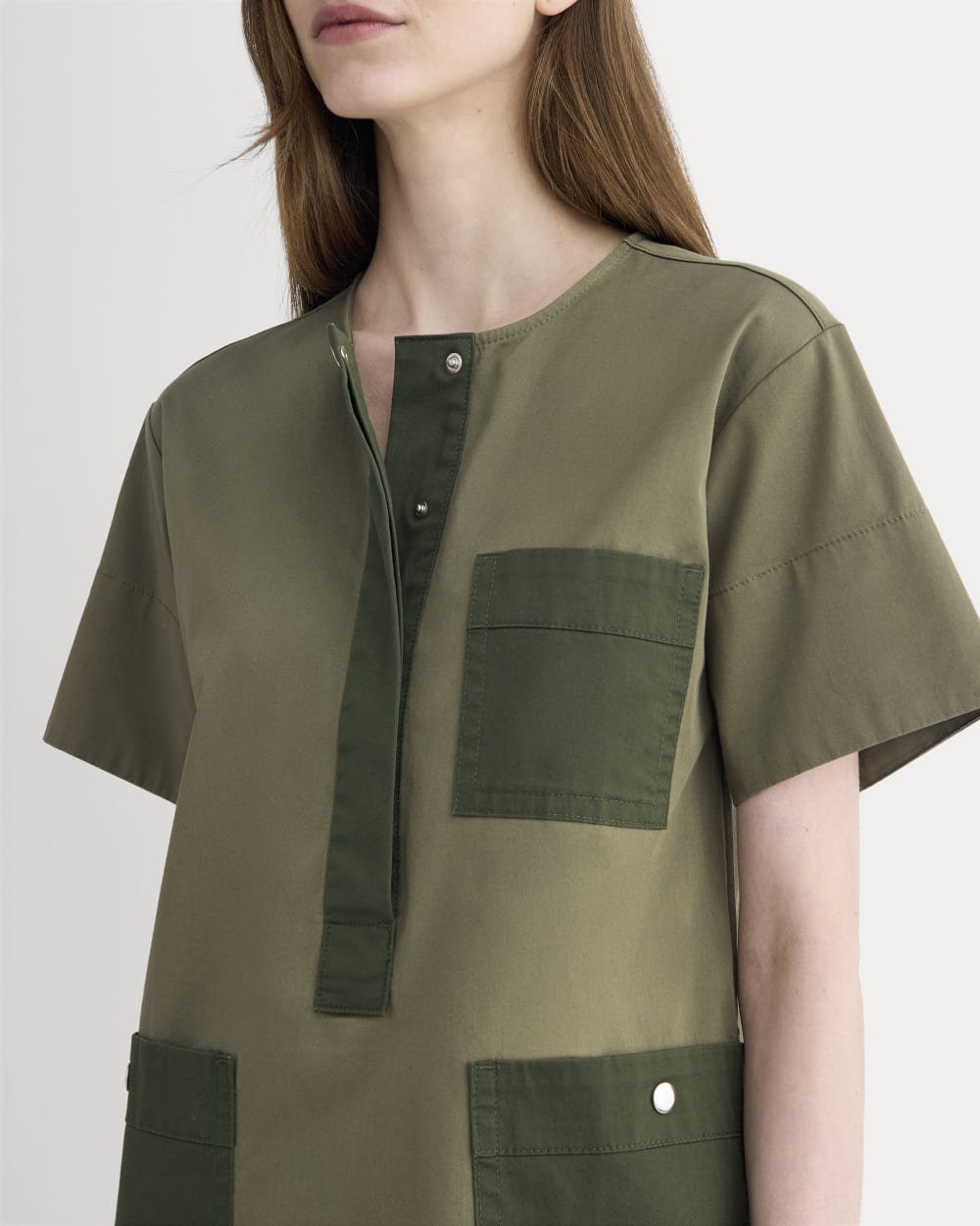 The Safari Mini Dress | Kalamata / Duffel Bag