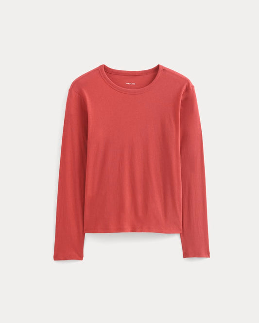 The Air Long-Sleeve Tee | Vintage Red
