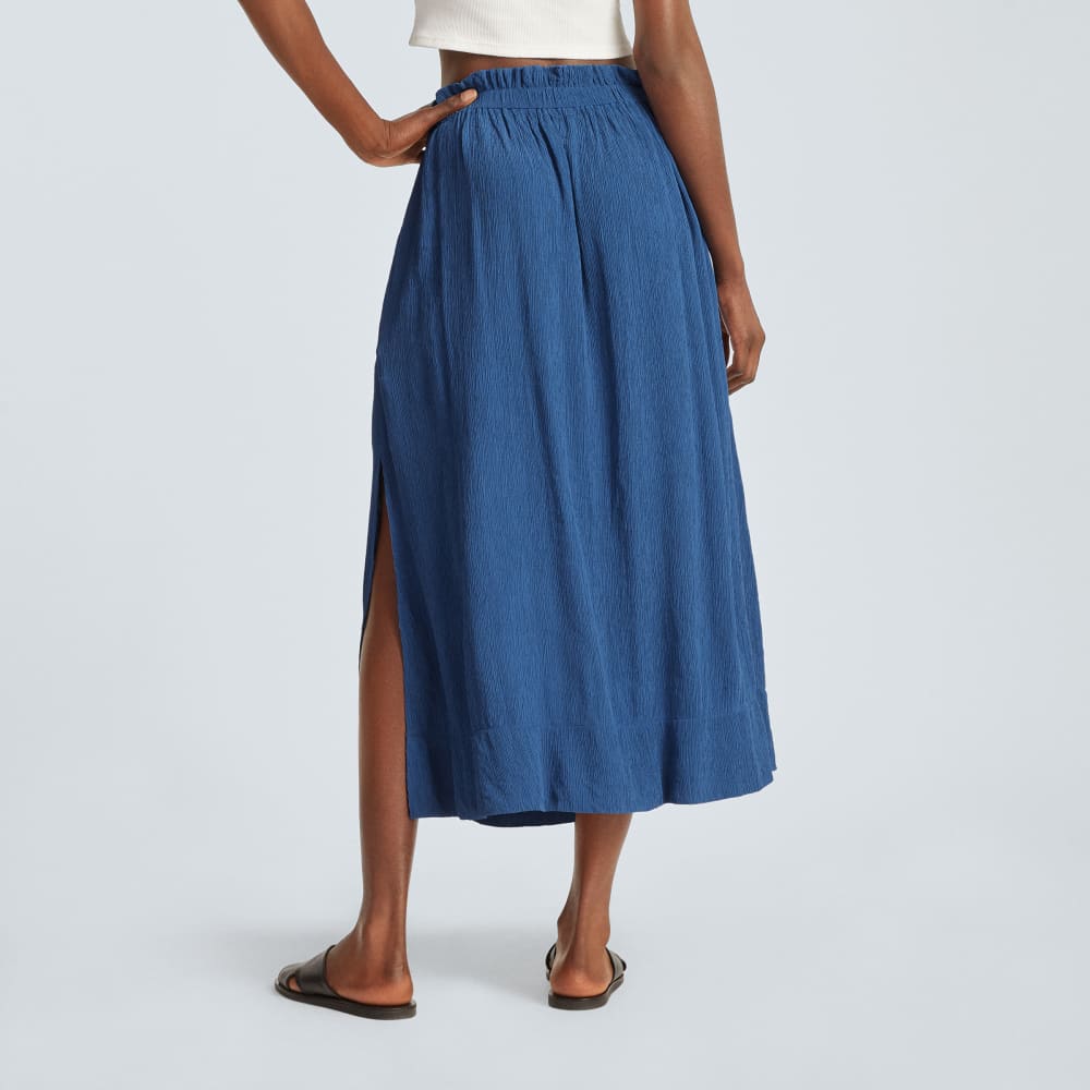 The Naia™ Ripple Skirt | Deep Blue