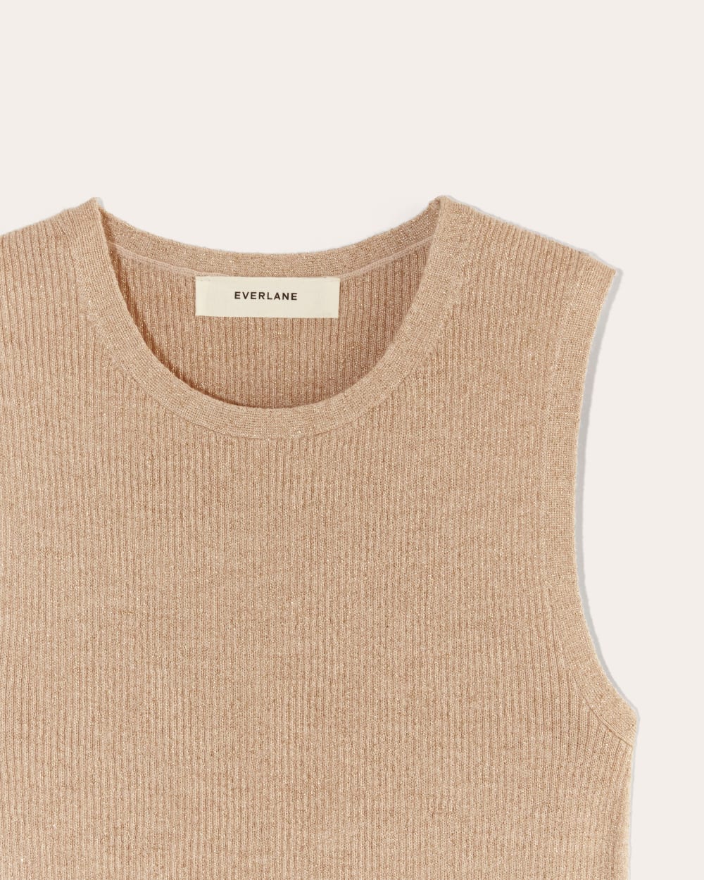 The Tank in Lurex Merino | Gold