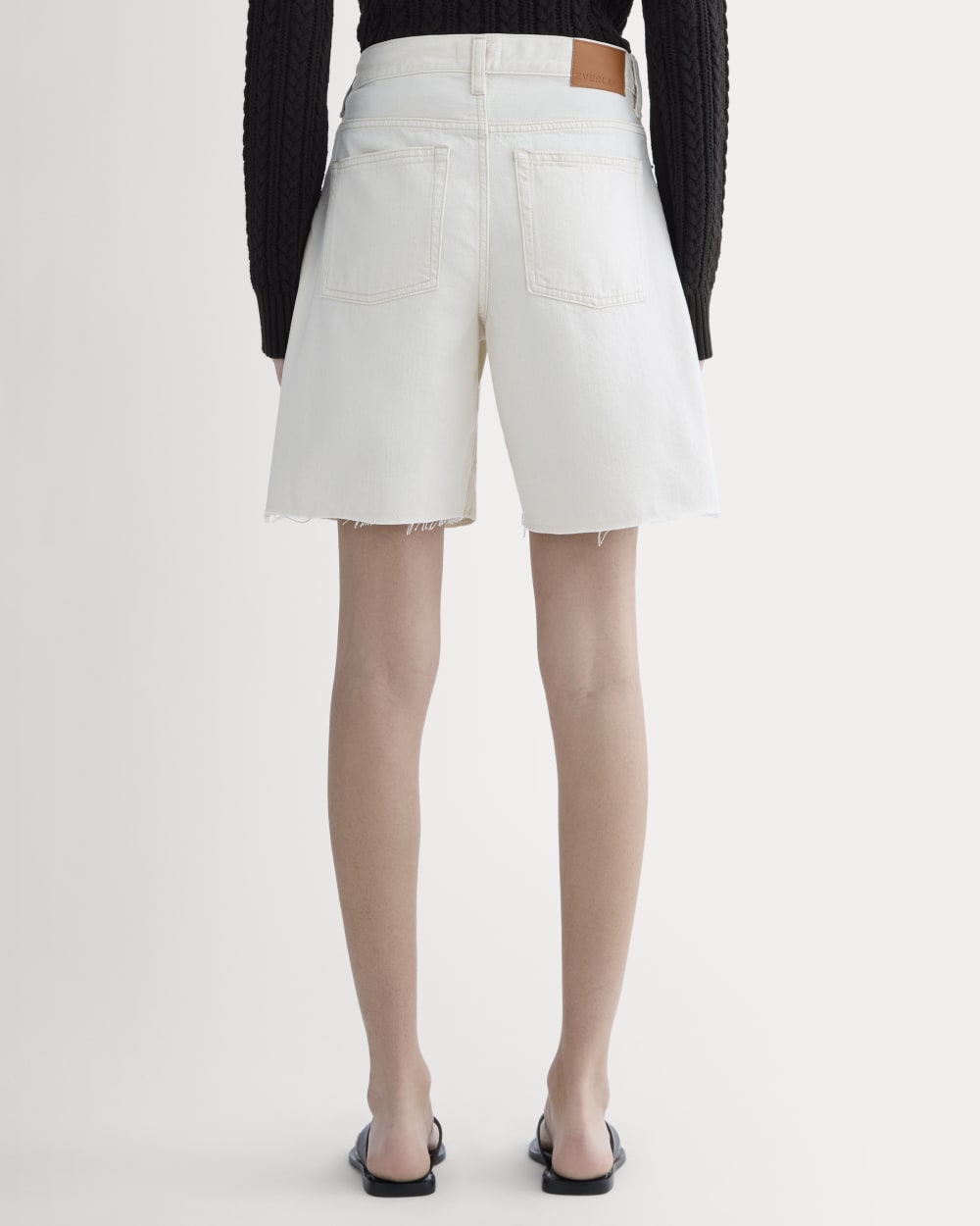 The OG Baggy Jean Short | Ecru