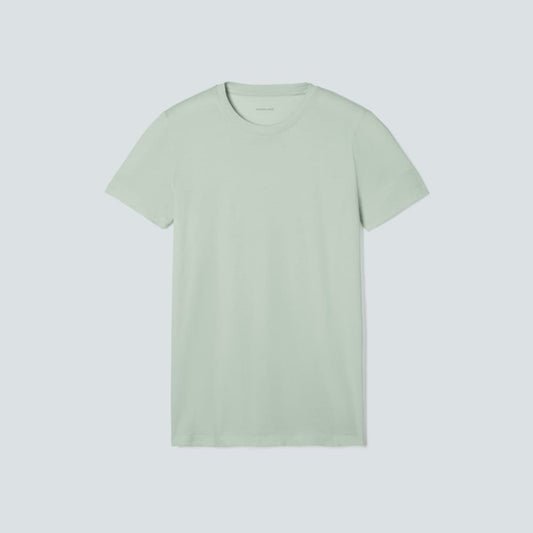 The Organic Cotton Crew Tee | Lily Green