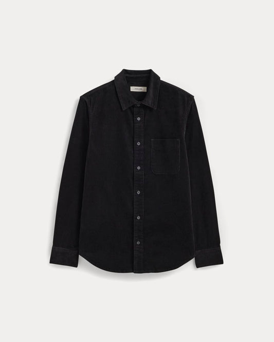 The Classic Shirt in Corduroy | Black