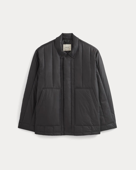 ReNew Vertical-Quilted Jacket | Black