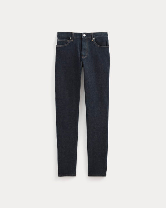 The Athletic 4-Way Stretch Organic Jean | Uniform | Dark Indigo