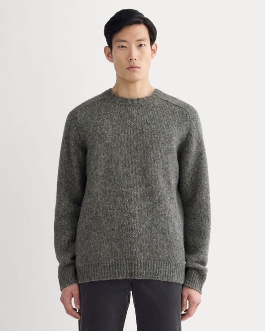 The Cloud Crewneck Sweater | Heather Charcoal