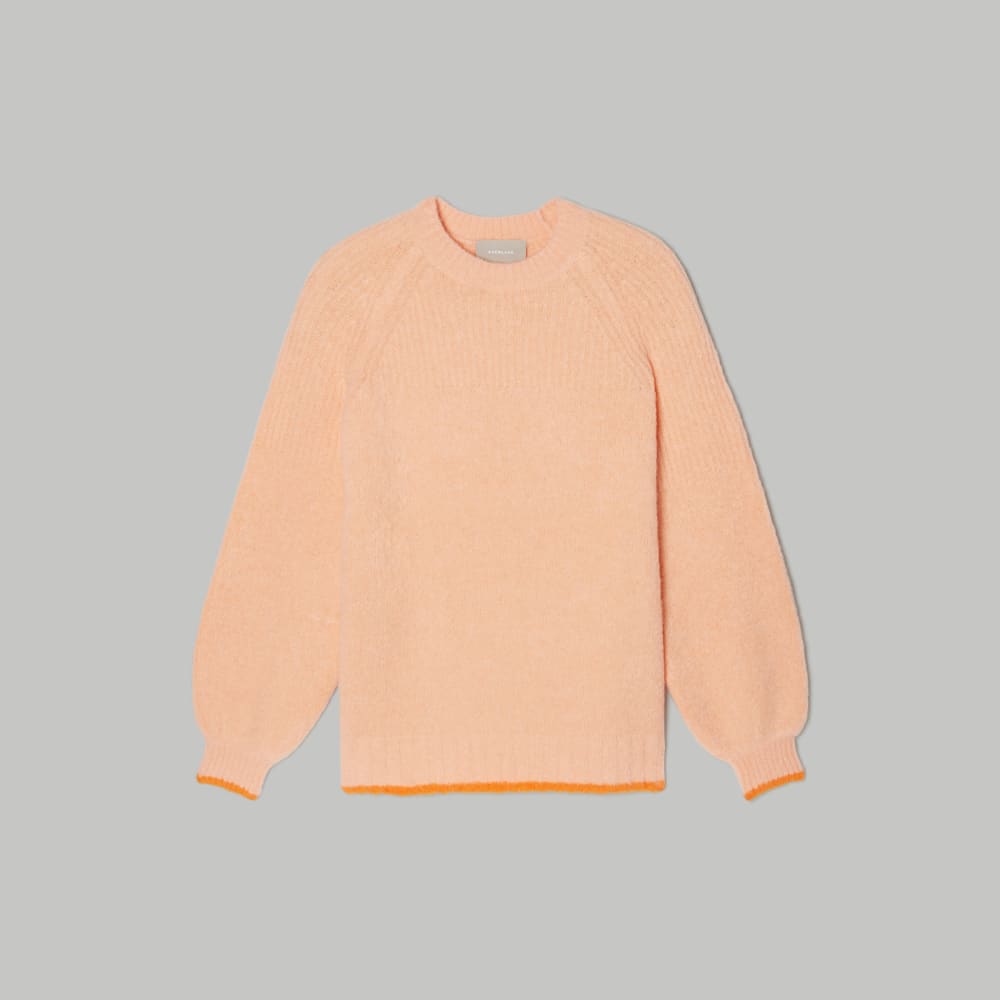 The SuperFuzz Alpaca Oversized Crew | Apricot