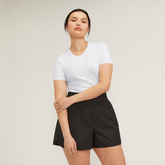 The Supima® Form Crew Neck Tee | White