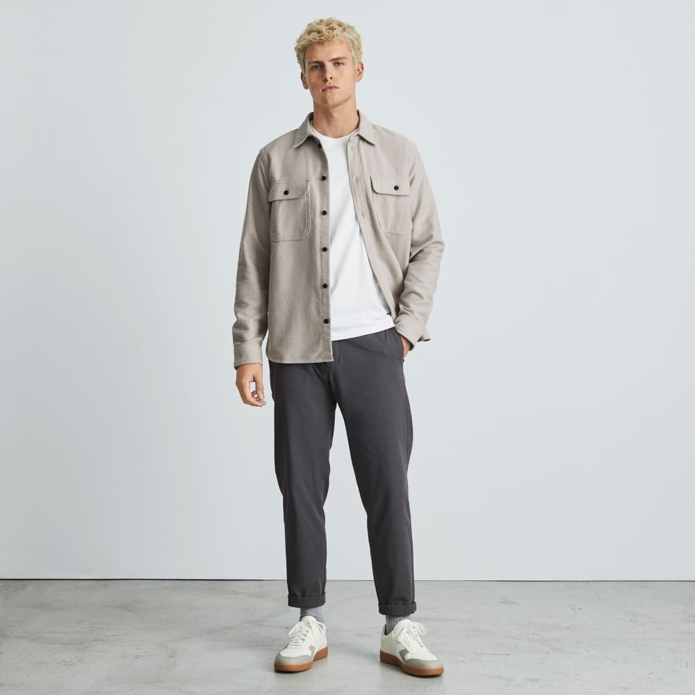 The Heavyweight Overshirt | Uniform | Stone