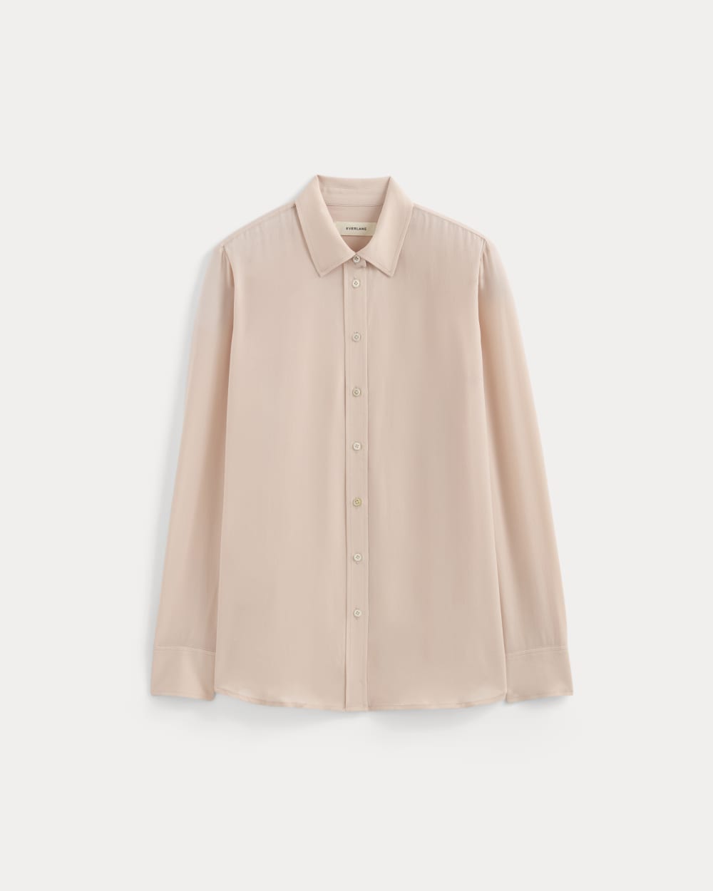 The Must-Have Shirt in Washable Silk | Soft Rose