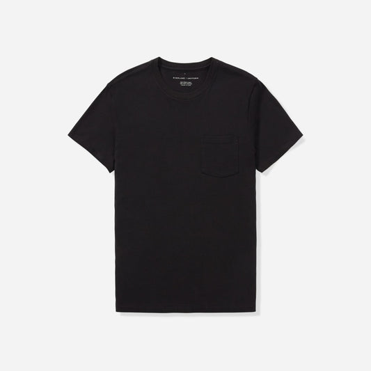 The Organic Cotton Pocket Tee | Black