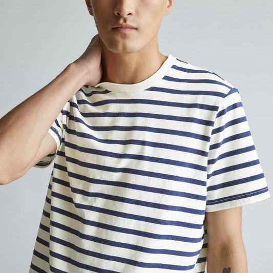 The Premium-Weight Crew | Uniform | Ocean Cavern / Canvas Tan