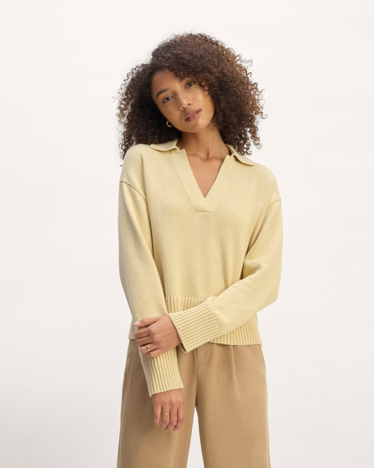 The Boxy Polo in Everyday Cotton | Parsnip