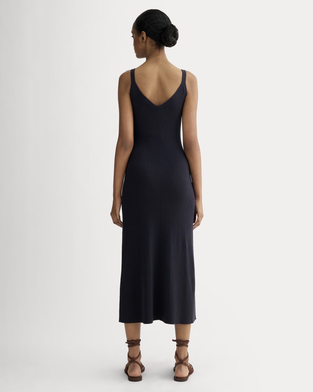 The Fine Knit Cami Dress | Navy