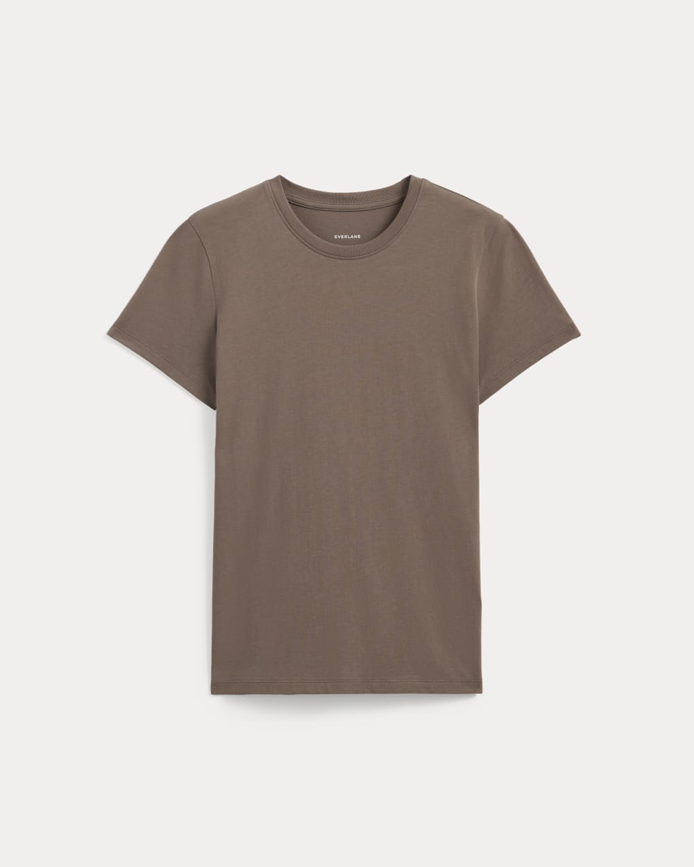 The Slim Crew in Essential Cotton | Clay
