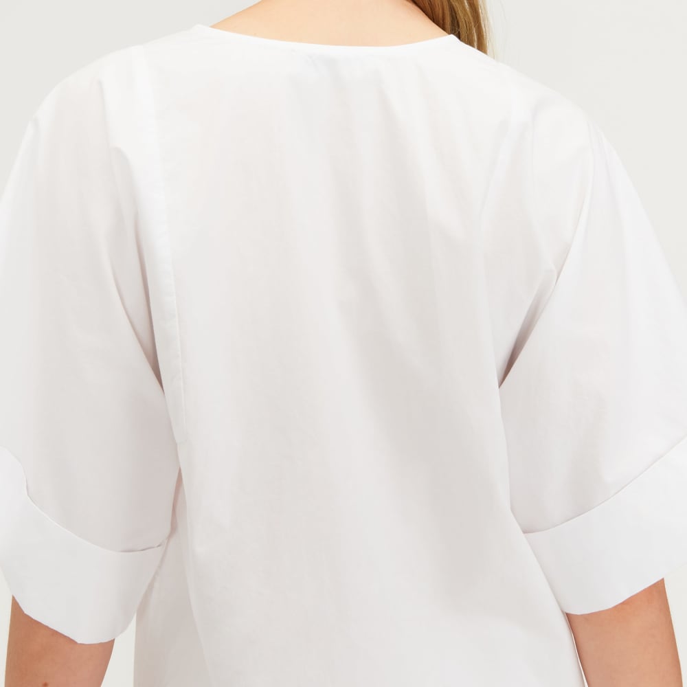 The Poplin Tunic | White