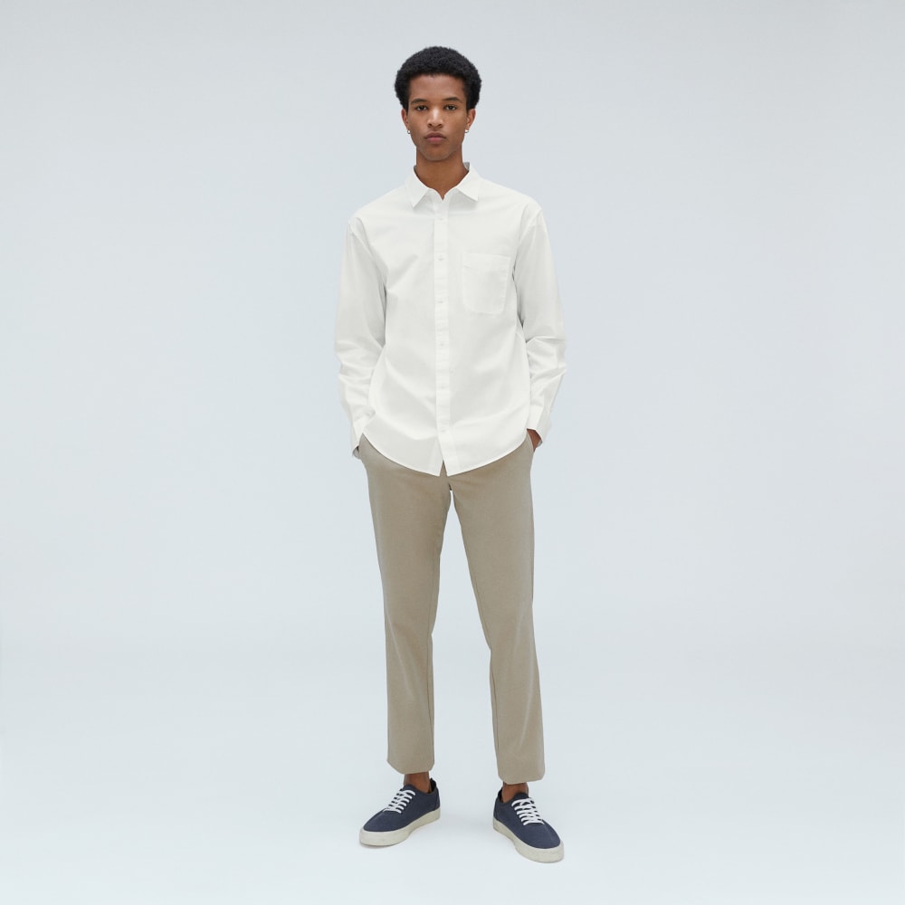 The Relaxed Poplin Shirt | White