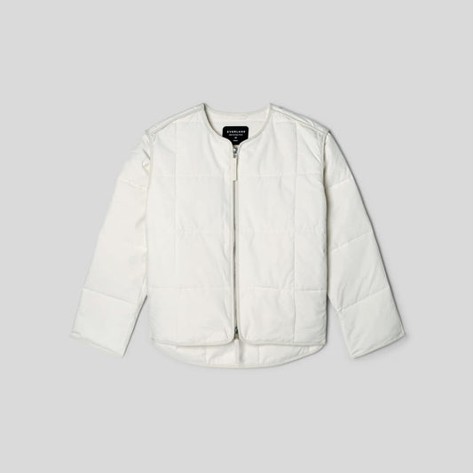 The Quilted Cotton Liner | Bone