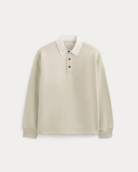 Luxe Fleece Rugby Polo | Peyote
