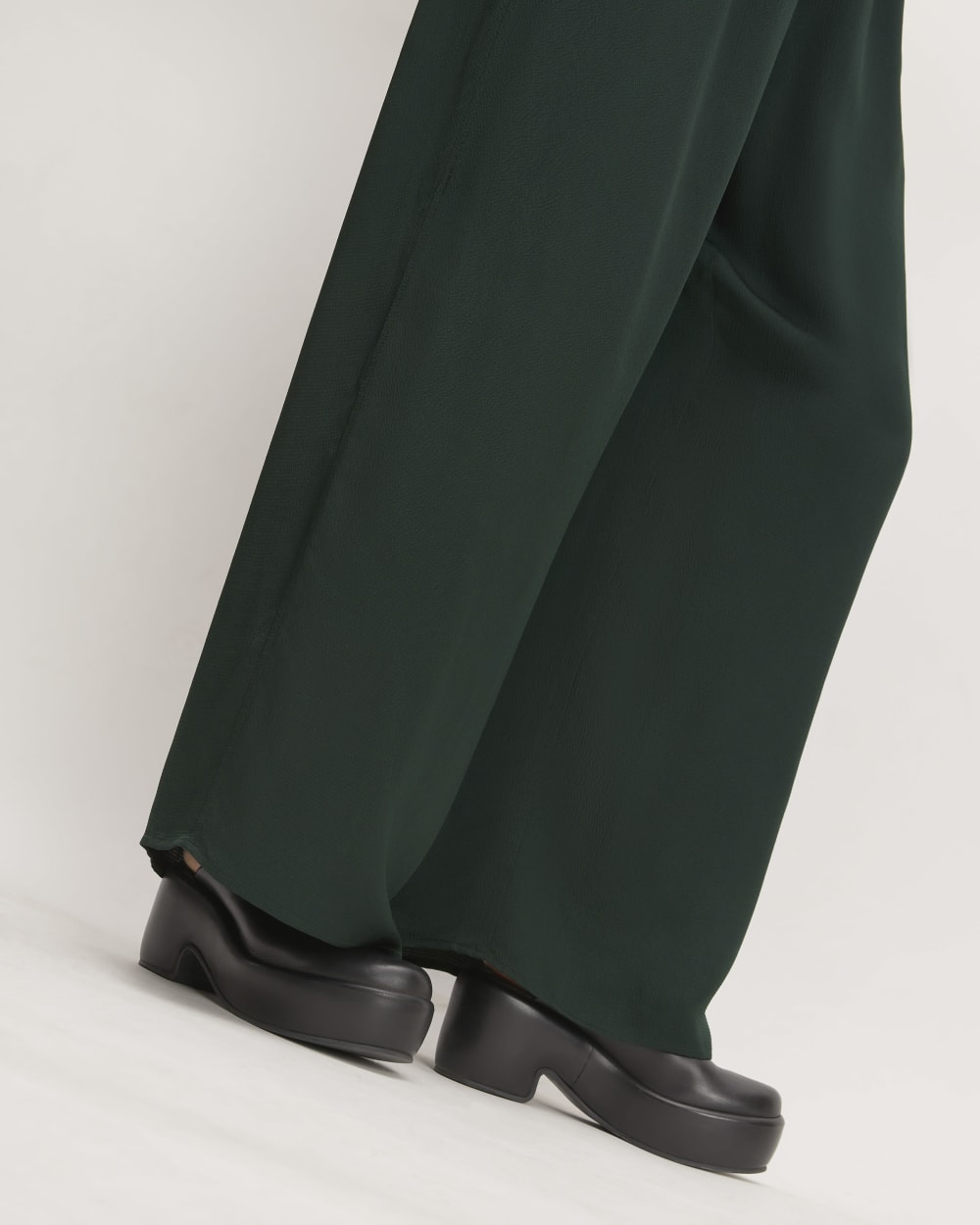 The Satin Pull-On Pant | Scarab