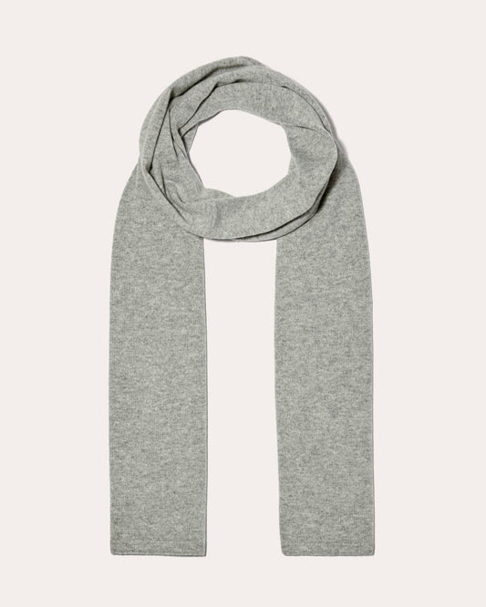 The Cashmere Scarf | Light Heather Grey