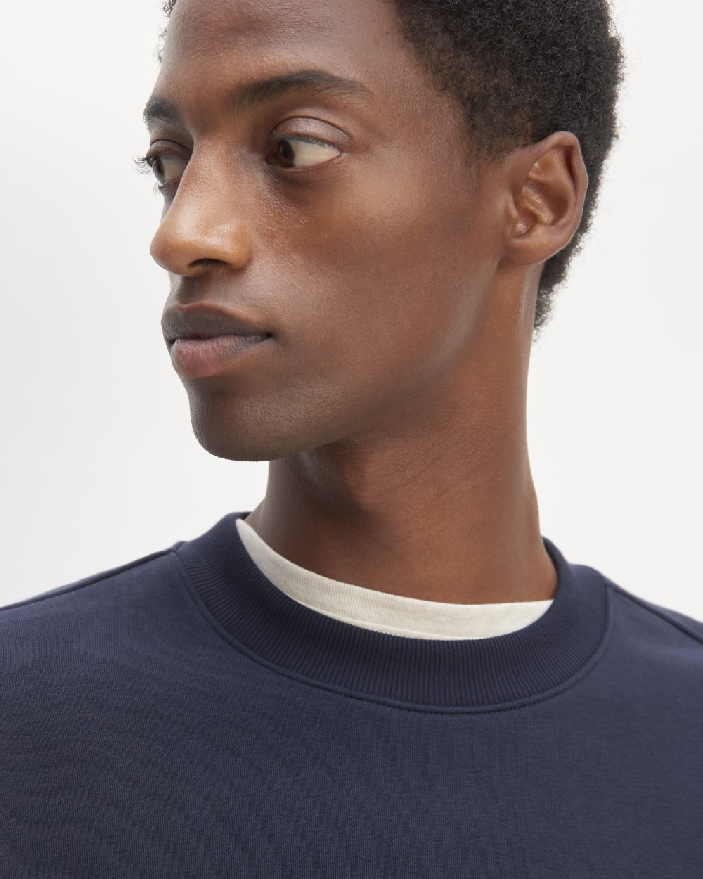 The ReTrack Crewneck Sweatshirt | Navy