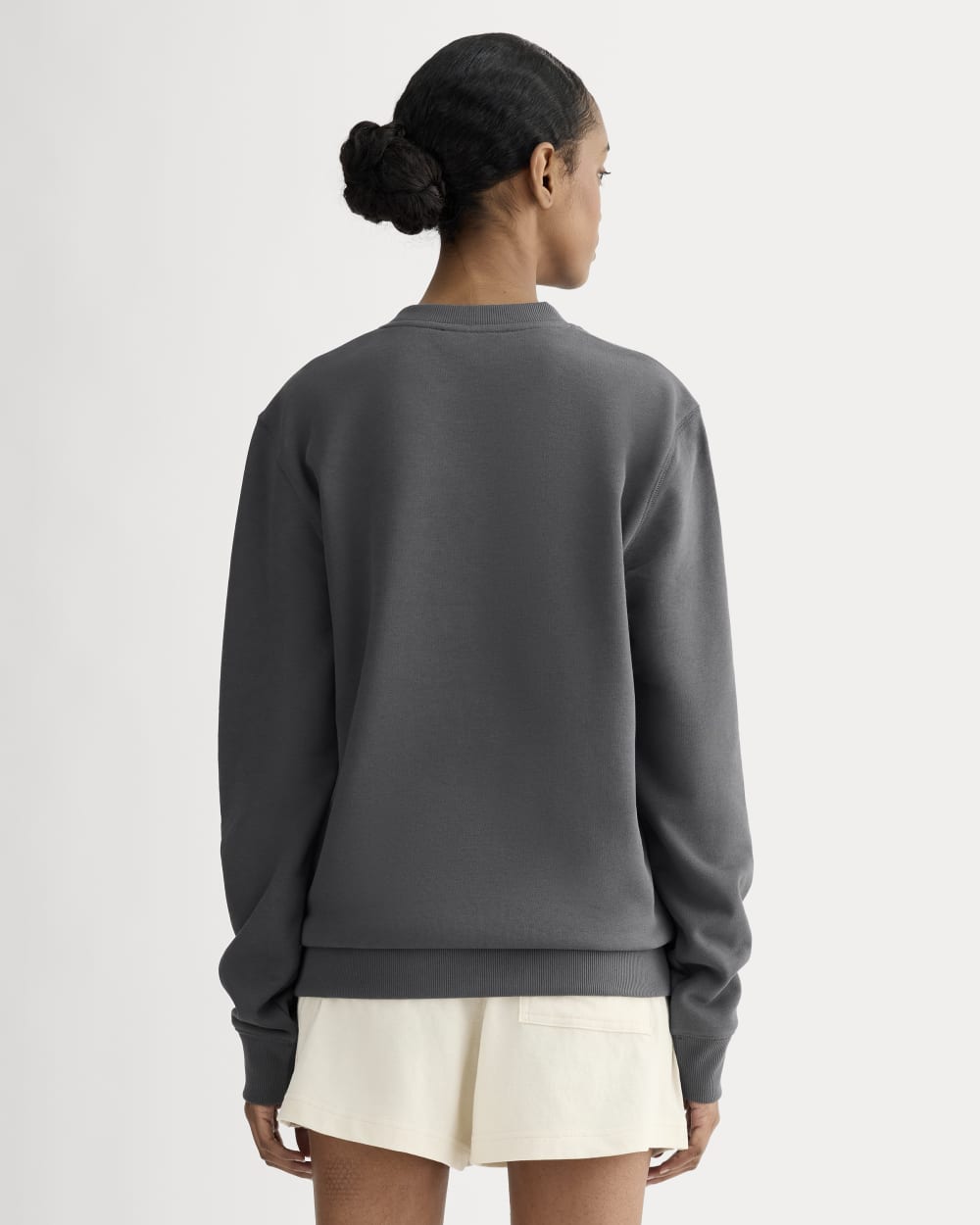 The Everlane x Parks Project French Terry Crew | Forged Iron / Natural