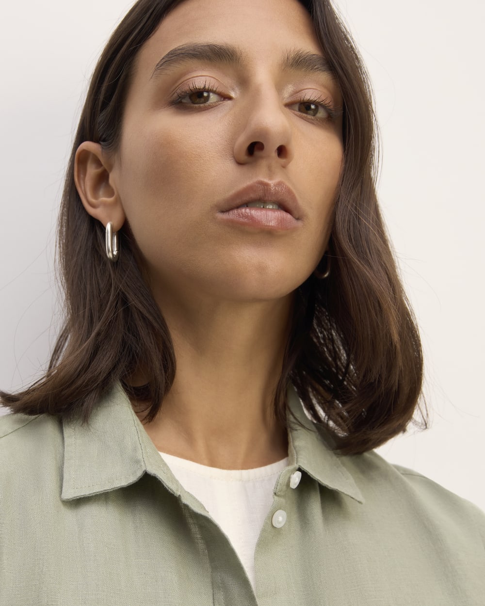 The Must-Have Shirt in Linen | Sage Green