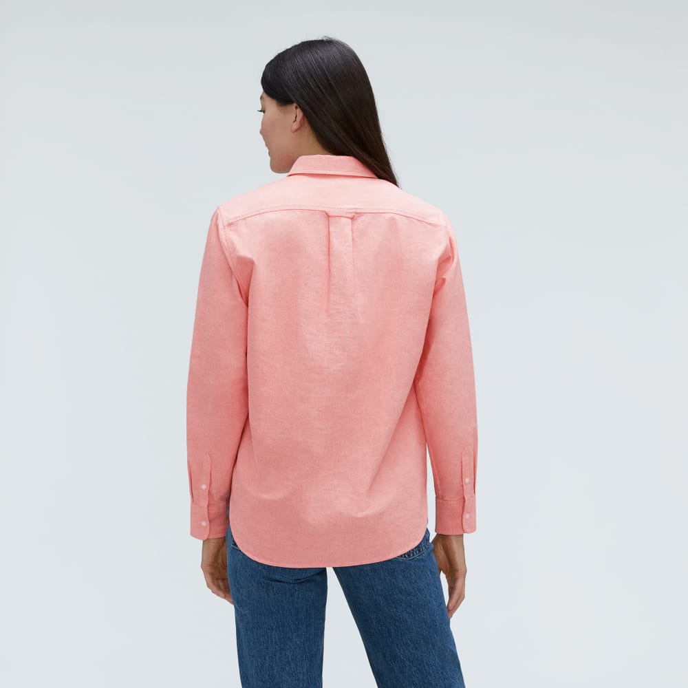 The Must-Have Oxford Shirt | Red Orange