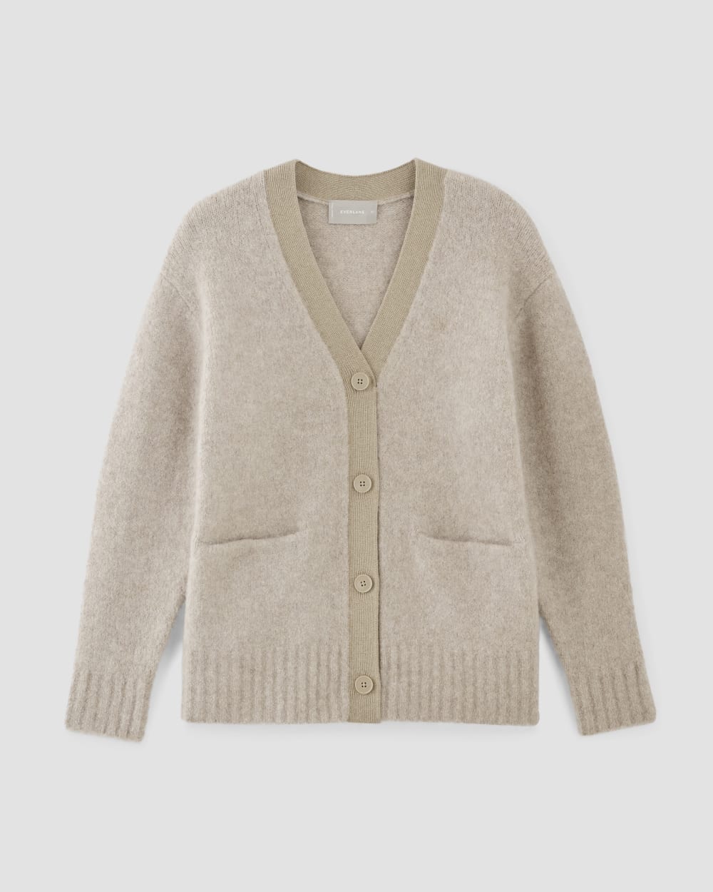 The SuperFuzz Alpaca Cardigan | Light Oat